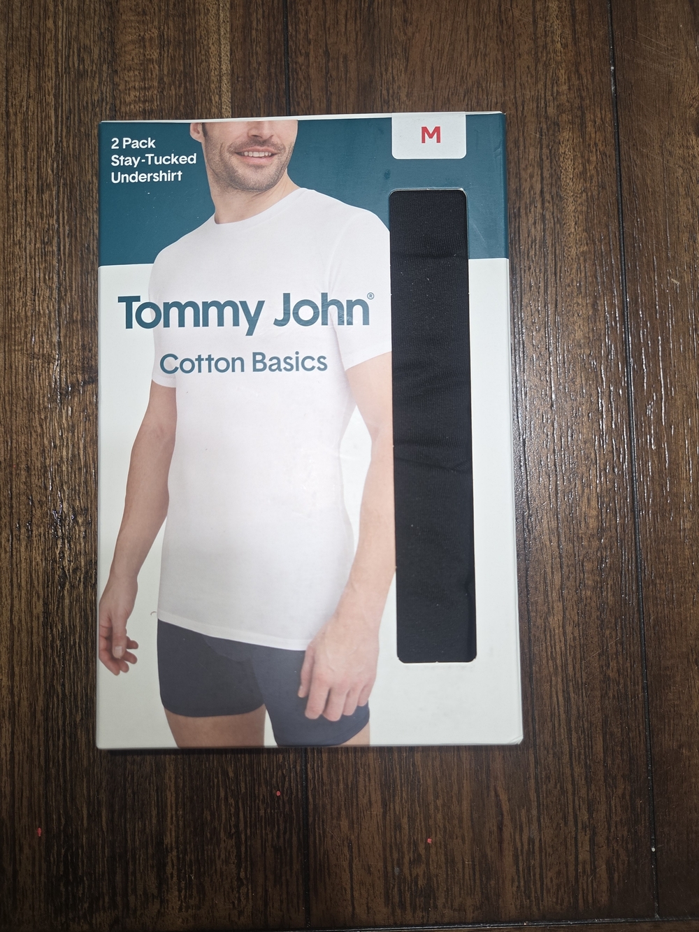 Tommy John Men's Short Sleeve Crew Neck Tee -  Black